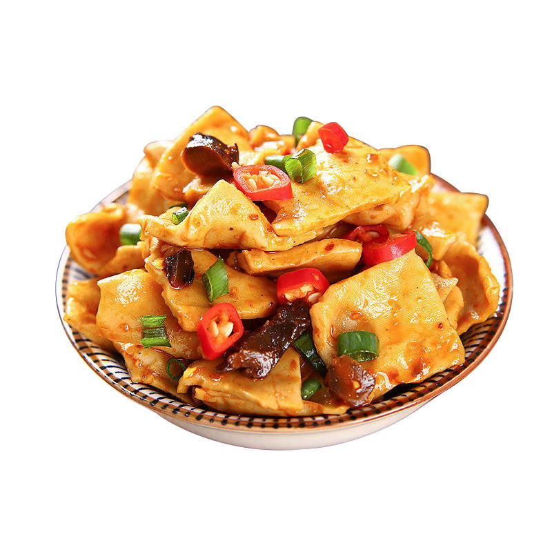 正宗香菇豆干麻辣五香豆腐干辣条网红休闲零食解馋小包装健康辣味实拍图 商品