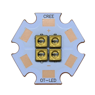 UVC深紫外LED灯珠275nm 310nm紫光3535 0.5W1W 12V光源抑菌杀毒