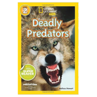 【外图原版】进口英文 国家地理 少儿儿童版NGR DEADLY PREDATORS致命的猎食者