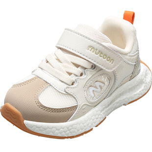 牧童儿童运动鞋春秋男童轻便减震小孩子休闲鞋小童透气网面女童鞋