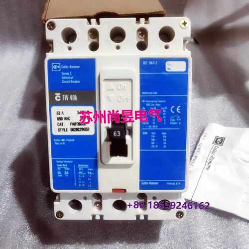 询CutlerHammerFWF3063L3P63AMP议价