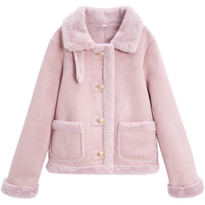 2023皮外套IEF/爱依服时尚设计感