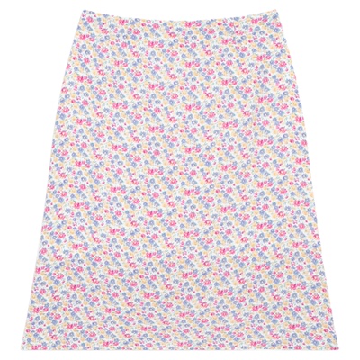 BUCH WEAR半身裙女2026春季新款淑女风开叉碎花半裙663579