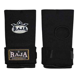 RAJA凝胶手套 儿童懒人缠手带绑带成人 散打半指拳套 拳峰护手布