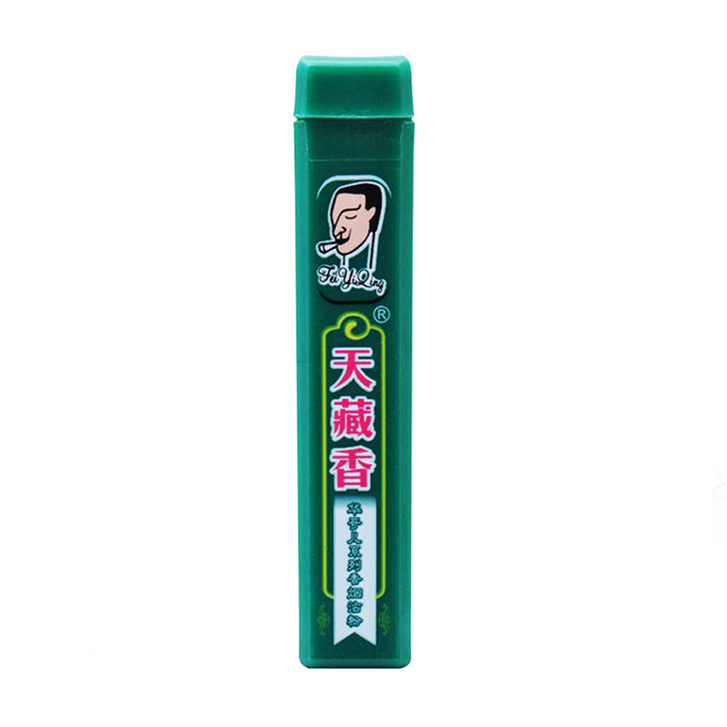 中国台湾原装正品天藏香烟友爽粘粉薄荷沉香味沾菸粉肺易清鼻烟粉