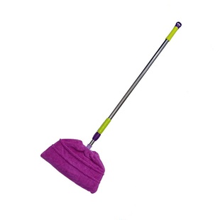 可伸缩笤帚加长扫把扫屋顶和天花板墙壁清洁套布套扫帚手柄神器