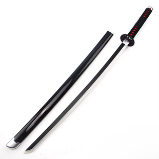 唐横刀充电发光刀海贼王索隆居合木刀带鞘武士刃竹刀儿童玩具木剑