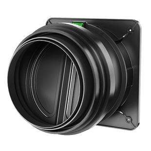 厨房烟道止逆阀抽油烟机排烟管逆止阀卫生间止回阀单向止烟阀专用