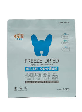 咔滋冻干鸡鸭牛肉蛋黄全犬期犬粮
