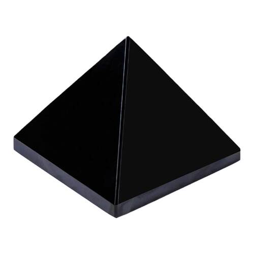 天然水晶原石矿石黑曜石金字塔摆件黑色水晶塔工艺品家居办公摆设