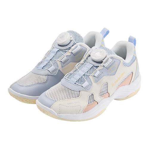 川崎羽毛球鞋男女童款专业比赛训练鞋防滑耐磨减震运动鞋透气抗扭