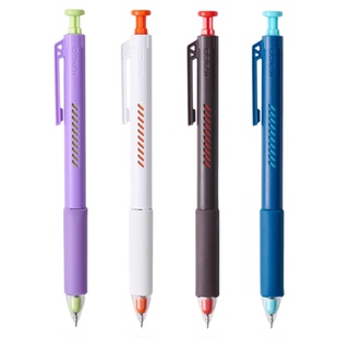 KACO ON充能中性笔学生专用0.5mm速干顺滑刷题考试笔按动水笔黑笔