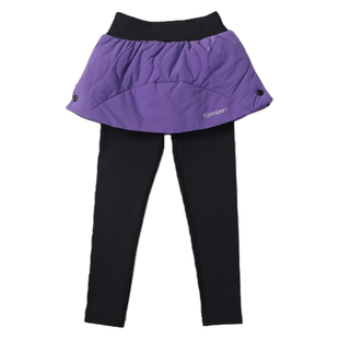 小虎宝儿吸湿速干套裙女童假两件打底裤儿童户外运动裙裤2026春秋