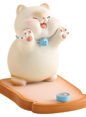 治愈系可爱动物桌面摆件手机支架