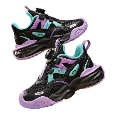 贵人鸟女童运动鞋网面透气