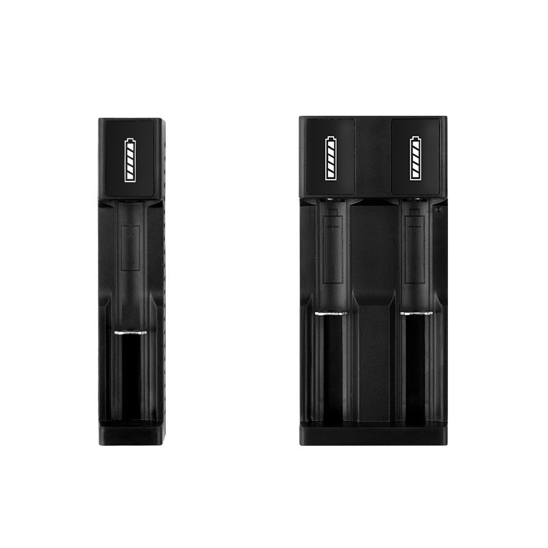 18650锂电池充电器3.7V/4.2多功能通用型26650强光手电筒电池