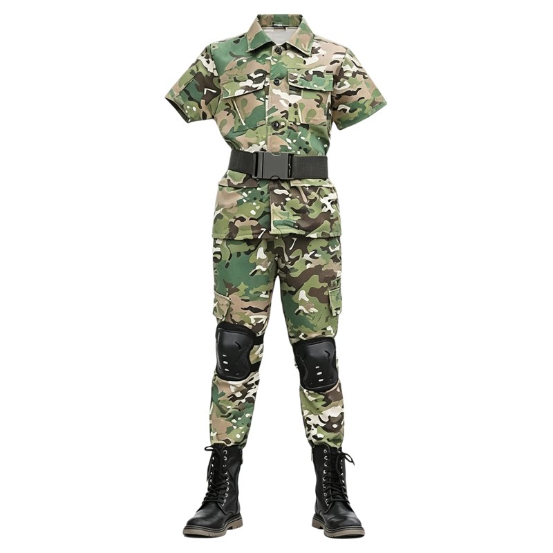 儿童迷彩服套装男户外战术服