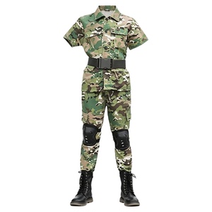儿童迷彩服套装男户外战术服