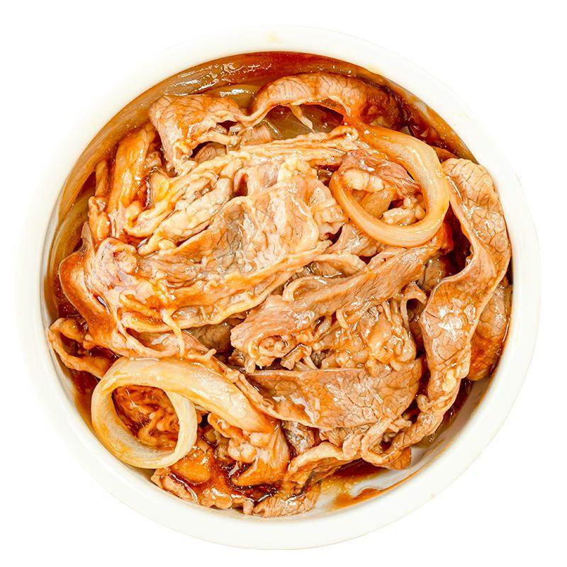 【牛肉套餐】谷言预制菜料理包加热即食速食一人食日式肥牛下饭菜