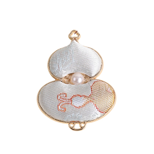 非遗宋锦diy配件马上有钱生肖小马钥匙挂件马年手工饰品配饰材料