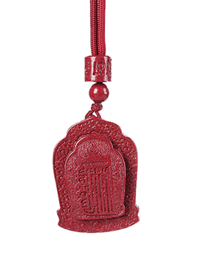 保真朱砂十相自在吊坠挂件男女款
