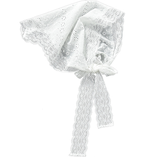 2026春夏新款屁帘女甜美蕾丝半身裙外搭层次感网纱腰巾搭配牛仔裤