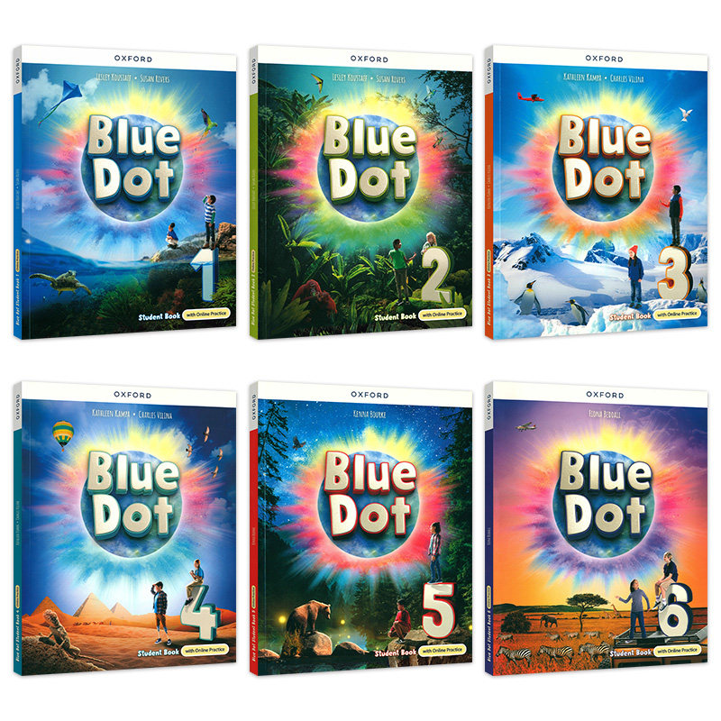 原版进口BlueDot新版教材