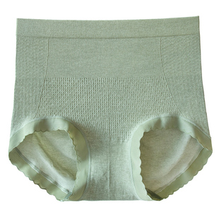 美宅高腰内裤女士收腹提臀收小肚子胖mm大码抗菌非纯棉2026新款