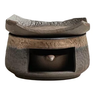 North forest森林北手作粗陶烘烤炉熏香烘焙炉鼠尾草圣木烘香薰盘