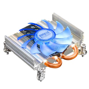 超频三刀锋S85下压式散热器12代1700风冷风扇1U电脑ITX小机箱HTPC