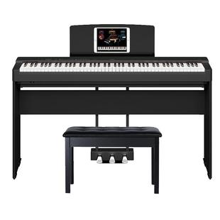 雅马哈电钢琴P225/145BTB重锤88键p145BTB初学者考级便携电子钢琴
