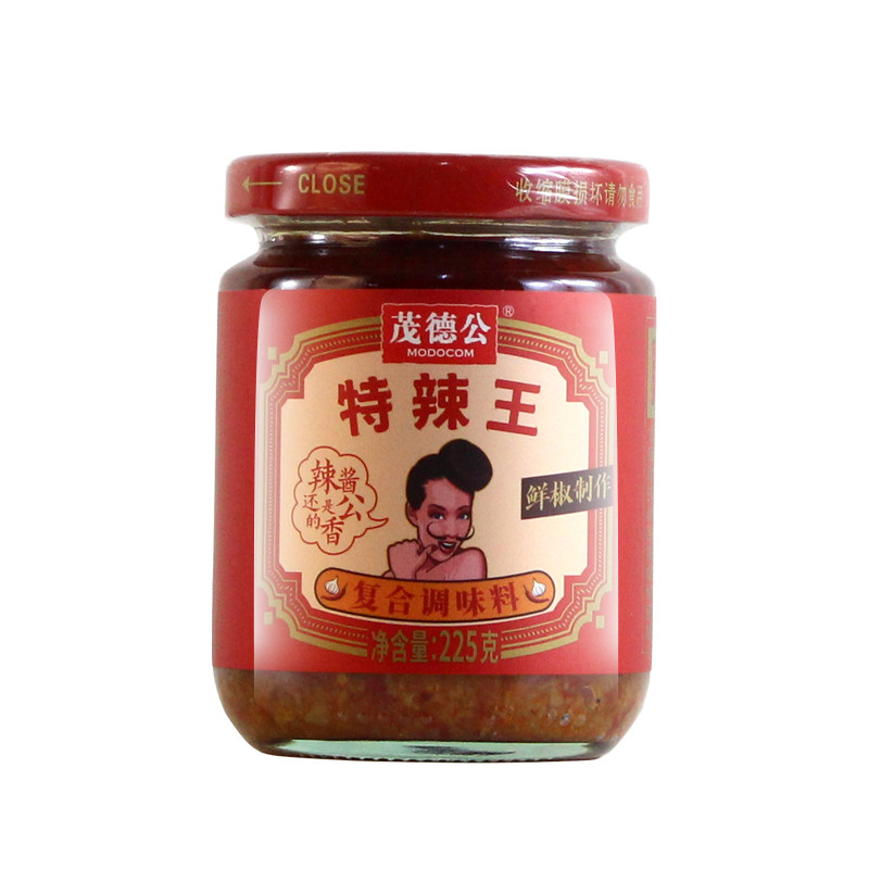 茂德公蒜香特辣王辣椒酱魔鬼辣酱辣椒酱