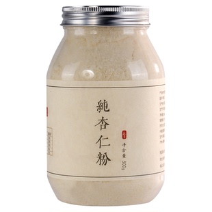 纯杏仁粉原味无添加天然现磨正宗甜杏仁营养品即食冲饮烘焙专用