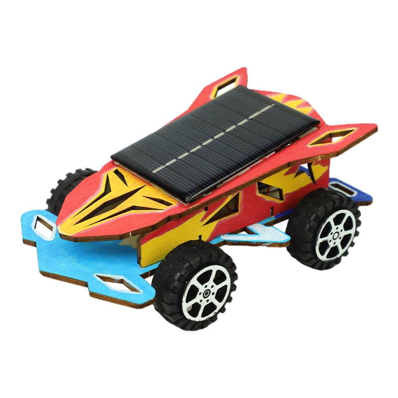 科技小制作小发明太阳能玩具小车儿童手工diy组装汽车科学材料包