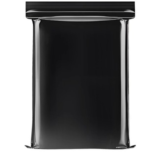 实验室样品袋黑色半遮光避光袋加厚密封袋生物化学取样袋自封袋子