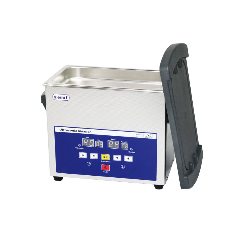 德瑞超声波清洗机80W珠宝首饰洗眼镜机牙科器械工业振头DR-30B/S