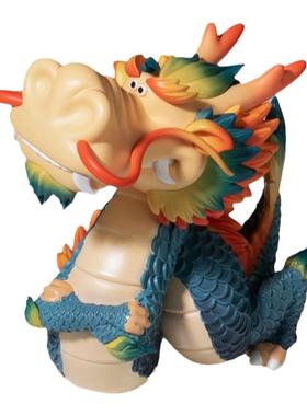 铜师傅欢喜小将二月二龙抬头龙年吉祥物本命年礼物手办工位摆件