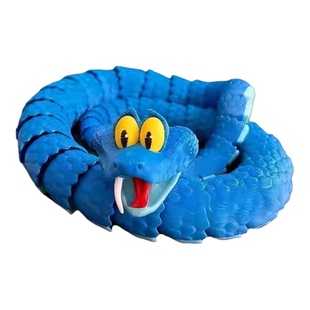 疯狂的动物城2周边3d打印盖瑞一条蛇可动创意玩具同款周边小玩具