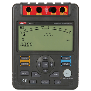 优利德(UNI-T)高压绝缘电阻测试仪数字兆欧表电子摇表