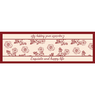 餐边柜台面保护垫电视柜桌垫高级感新年玄关鞋柜盖布防水防油垫子