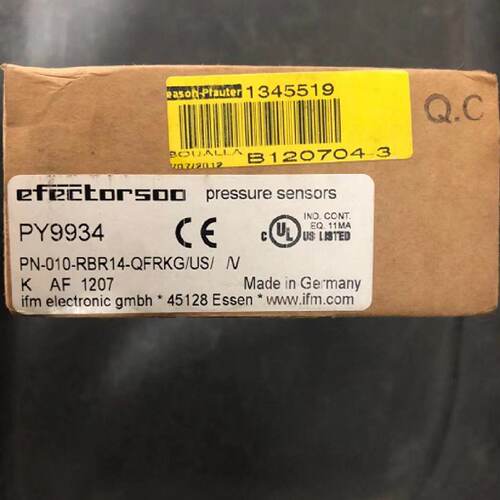 议价全新原装正品IFM易福门PX9983，PY9934 压力变送器电子压力传