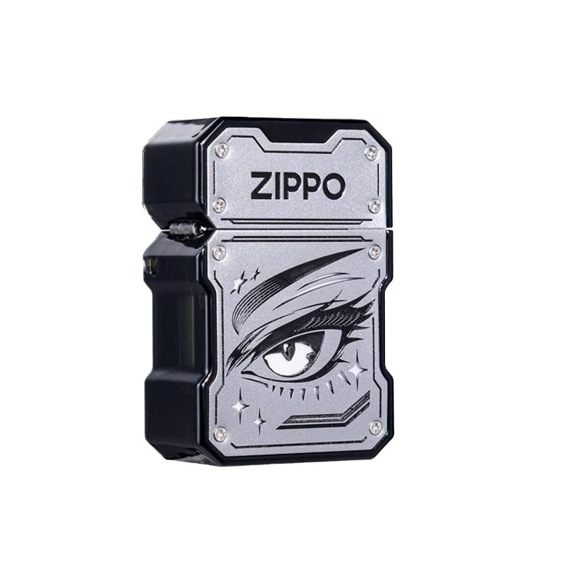 zippo官方旗舰店正品打火机 一眼万年防风煤油送男朋友高颜值礼物