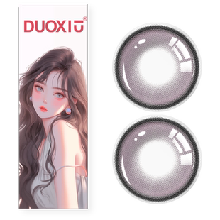 DUOXIU朵秀隐形眼镜日抛美瞳10片装婚礼高含水量一次性大小直径女