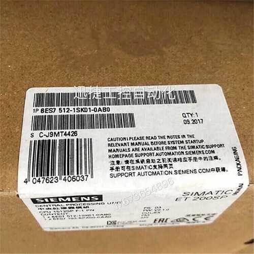 议价6ES7512-1SK01-0AB0西门子CPU1512SP F-1PN针对ET200SP中央处