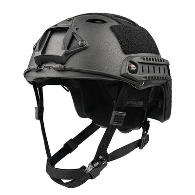 FAST战术头盔碳纤维轻型版磨砂颗粒喷漆悬挂安保应急救援滑雪骑行