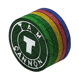 塔姆彩虹皮头多层台球杆皮头彩色斯诺克小头杆皮头大头杆用品配件