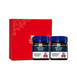 蜜纽康新西兰进口麦卢卡蜂蜜MGO263+UMF10+250g*2送礼送长辈礼盒