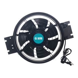 波斯免安装家用厨房排风扇外转子轴流风机强力换气排气扇抽油烟机