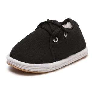 儿童手工棉鞋1-3岁2加绒加厚冬季男女童室内布鞋宝宝千层底家居鞋