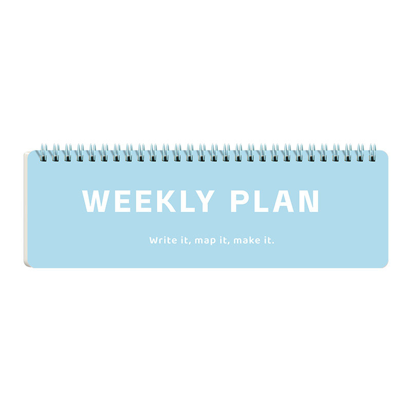 周计划本每日自律打卡上翻线圈本学生weeks每周待办事项随身便携手账本办公记事本时间管理日程本可立笔记本